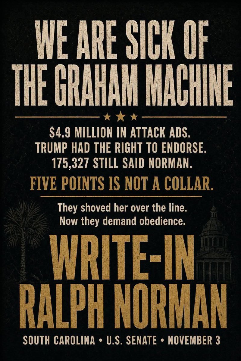 NMLifestyles's tweet photo. #writeinralph
#writeinralphnorman https://t.co/K05WoQbq8f