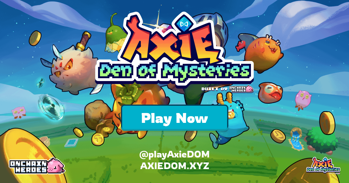 playAxieDOM's tweet photo. https://t.co/Xj2DaY7Ej3