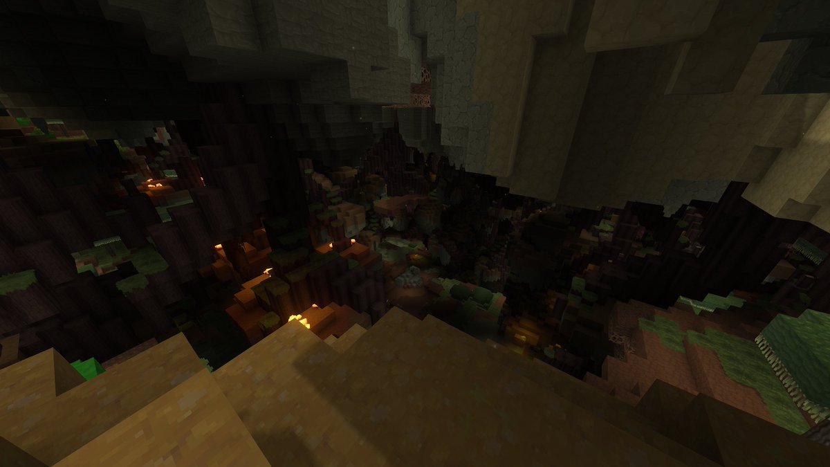 BrokenColdBox's tweet photo. It always fascinates me to look at work in progress worldgen. I doubt this area is anywhere close to its final state, given how open and... gravity defying it is, but it's still really cool to look at.

I wonder if any of the Hytale worldgen devs have accidentally made something really cool and just decided to save it for later as an intended feature in a future location.

(Avatar on 2nd image for a sense of scale, You might have to zoom in though, lol)