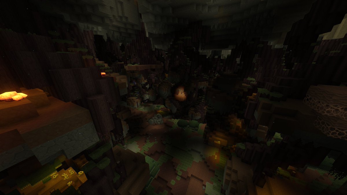 BrokenColdBox's tweet photo. It always fascinates me to look at work in progress worldgen. I doubt this area is anywhere close to its final state, given how open and... gravity defying it is, but it's still really cool to look at.

I wonder if any of the Hytale worldgen devs have accidentally made something really cool and just decided to save it for later as an intended feature in a future location.

(Avatar on 2nd image for a sense of scale, You might have to zoom in though, lol)