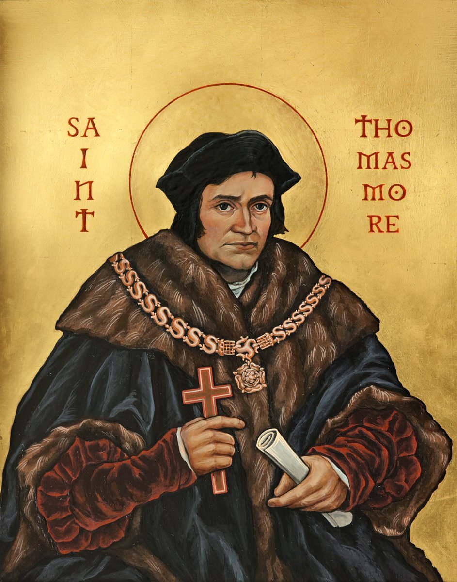 JmyLss's tweet photo. "Occupy your mind with good thoughts, or the enemy will fill them with bad ones. Unoccupied, they cannot be."

St. Thomas More https://t.co/7UARYNRAei