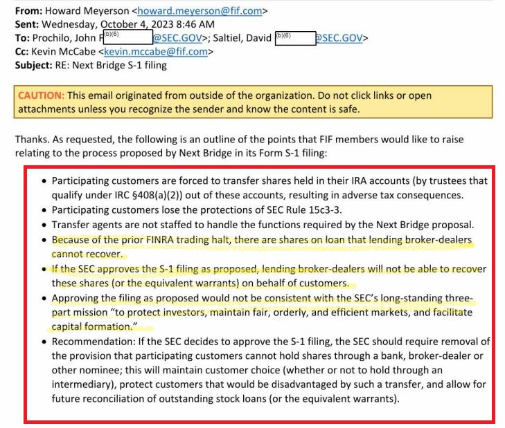 ggkoul's tweet photo. May I remind everyone that brokers themselves raised on-loan shares in the FIF meetings back in 2023. These questions have been under discussion for years. So how were the new S1 @nbhydrocarbons  dividend obligations tied to those positions fulfilled?

Greg McCabe has said brokers are oversold. NBH reportedly says no additional shares were purchased from the company. If brokers increased customer balances through accounting entries, what corresponding shares did they receive? Were actual NBH shares delivered or were accounts credited with claims to shares still owed?

Publish the reconciliation: shares received, customer balances credited, outstanding lending and dividend obligations, and any unresolved shortfall. An accounting entry alone does not establish delivery. If undelivered claims were knowingly represented as delivered shares, that warrants investigation.

SEC Rule 15c3-3, the Customer Protection Rule, generally requires brokers to maintain possession or control of fully paid customer securities. 
FINRA Rule 4330 governs the use and lending of customer securities, including applicable consent, disclosure and borrowing requirements.
If brokers are relying on a lending arrangement or exception, identify it and demonstrate compliance.

What happened to borrowing fees on outstanding loans? Are they still being assessed and collected? If they stopped, explain when, why and under what contractual authority. 
Who remains responsible for returning securities and satisfying the associated dividend obligations?

The released FINRA email also references prior calls before its public MMTLP statement. Who participated, what was discussed and what role did industry input play in the regulatory response? Regulators should exercise independent judgment and shareholders deserve transparency about how their interests were represented.

NBH says it has requested an open forum at least seven times. @SECGov @SECPaulSAtkins will you meet with Greg McCabe and bring the relevant parties to the table?

With Greg appearing on @cvpayne @FoxBusiness program, I hope Charles asks what NBH’s records establish, what information remains missing and what is preventing a coordinated reconciliation.

NBH, its transfer agent, regulators and the relevant brokers and clearing firms should participate with DTCC contributing wherever relevant records exist. Protect confidential customer information while publishing aggregate findings, outstanding obligations, and a timeline for resolution.

It is now 2026. When is enough, enough?

FOIA disclosures and other emerging data points warrant meaningful oversight and follow-up. As more information comes to light, the need for documented answers only grows.

It is time for all parties to get together, reconcile the records, address any outstanding obligations and establish a resolution so the company and its shareholders can finally move forward.

$MMTLP @nbhydrocarbons @SECGov @FINRA