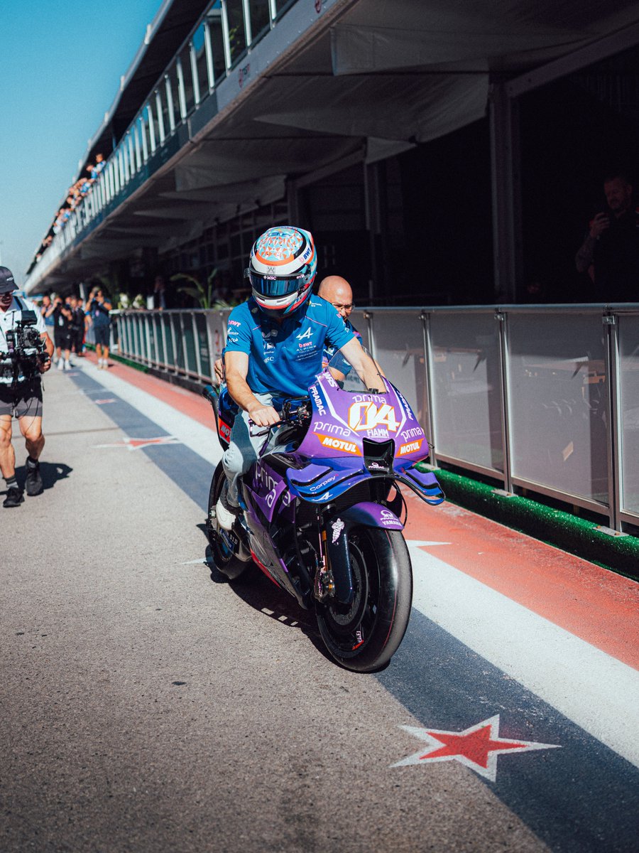 AlpineF1Team's tweet photo. Franco bringing the aura. https://t.co/pmWcE1Ddb0