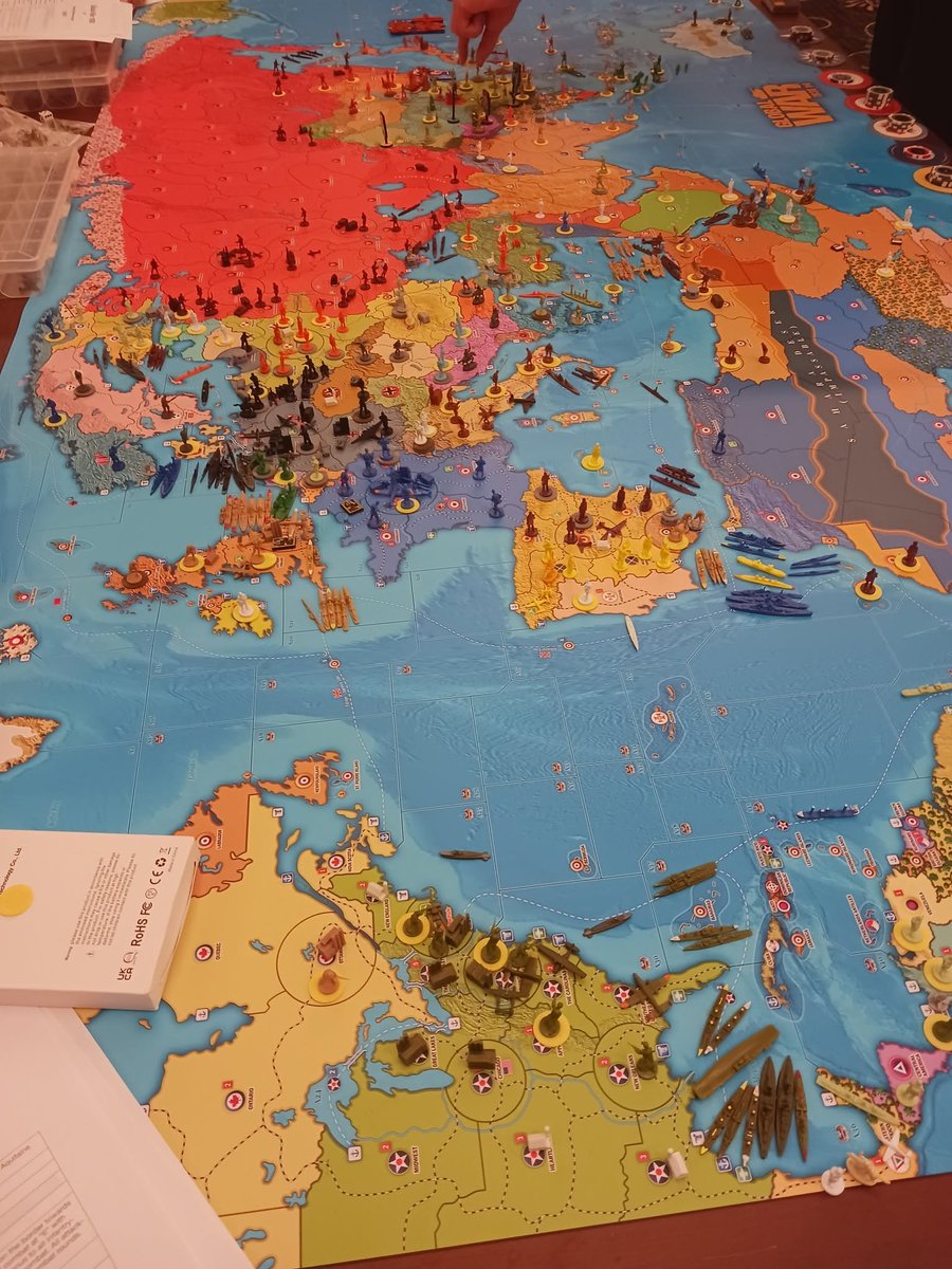 Marky_X_'s tweet photo. If you think your board game takes up too much table space

Just a reminder that Global War 1936 exists https://t.co/UUKyErobln