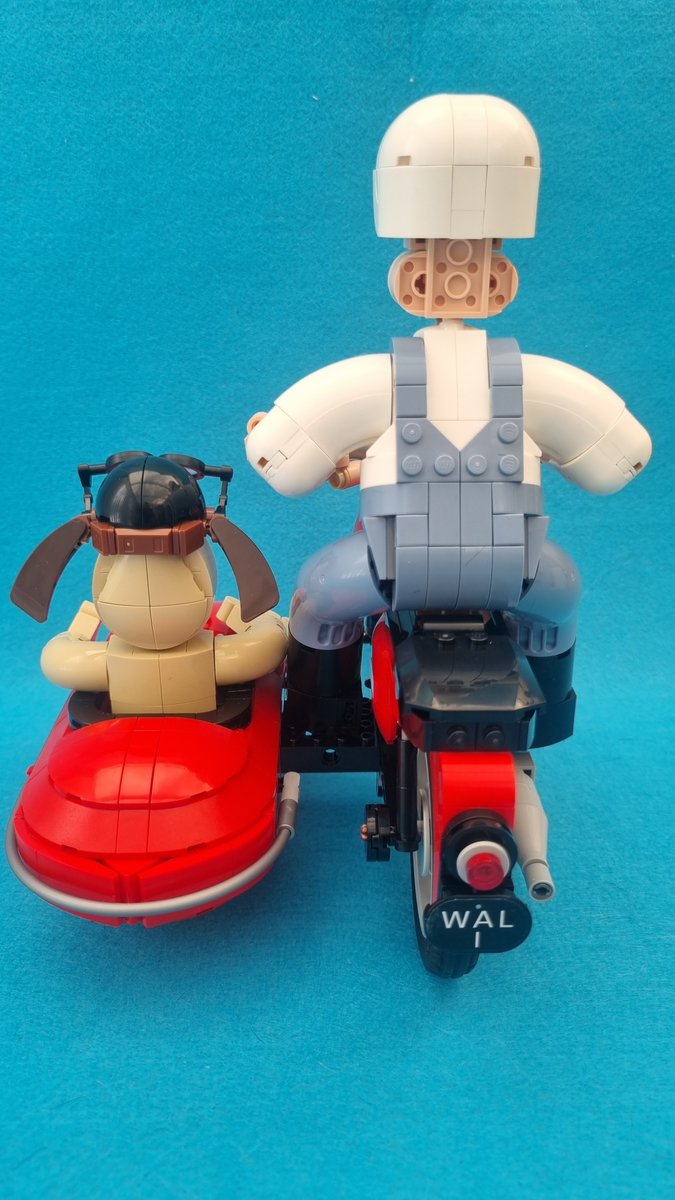 Superproprep's tweet photo. CRACKING LEGO, GROMIT!

That was a fun build.

It's a nice solid model of characters which suit the Lego medium, and a nice break for me from my usual resin/paint/glue messy model-making to build these fun, clean Lego kits.

I'm already looking forward to making Lego Mario Kart. https://t.co/T2i4Yvjgqr