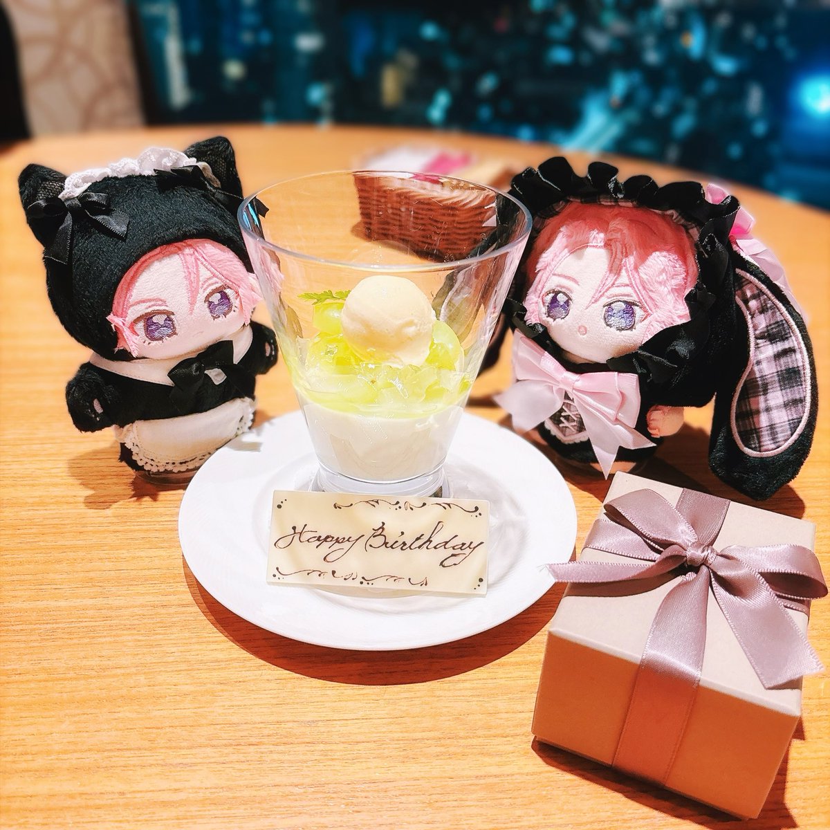 milklove1111's tweet photo. Birthdayディナー行ってきた🍽🎂🥂

 #いつぬいが見られるタグ https://t.co/4LMpaWZUdS