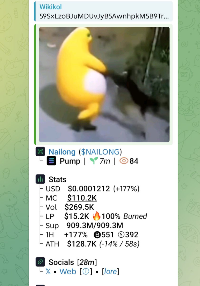 WikiKol1's tweet photo. Watch your entry on $NAILONG
CA
59SxLzoBJuMDUvJyB5AwnhpkM5B9TrhKhRJj1iLqpump
#SMNO #CRYPTOAI #CRYPTOCLARITYACT #MEMECOIN https://t.co/4EptC0I6NQ