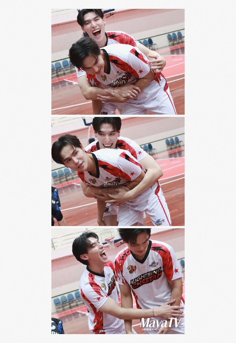 mayaonline2002's tweet photo. PHOTO SET #MAYATVOFFICIAL | “ป๊อด - ปาแปง” #plapodd #papangpt สองหนุ่มทีม LIGHTNING CHEETAH  ซ้อมวิ่งผลัด 4×100 เมตร ก่อนลุย #GMMTVStarlympics2026

ภาพบรรยากาศ📽🔗https://t.co/UjTScBbGfl

#LightningCheetah
#PodPapang #ป๊อดปาแปง https://t.co/0PNMt0dDb1