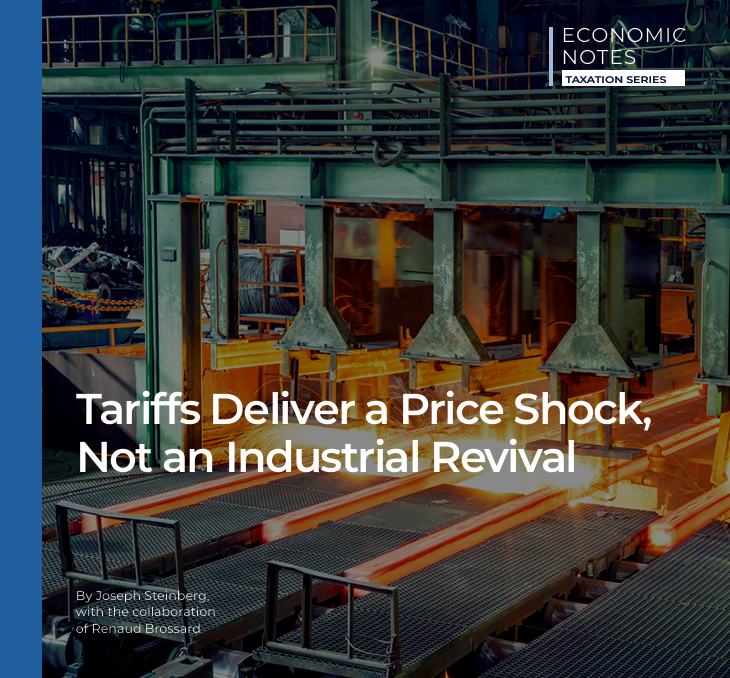 iedm_montreal's tweet photo. U.S. tariffs on steel and aluminum have driven prices up by 34% and 58%, respectively, with little meaningful growth in jobs or production. Our latest publication shows how protectionism primarily hurts businesses that rely on these metals. #cdnpoli #tarifs
https://t.co/BbZf4WZKPa