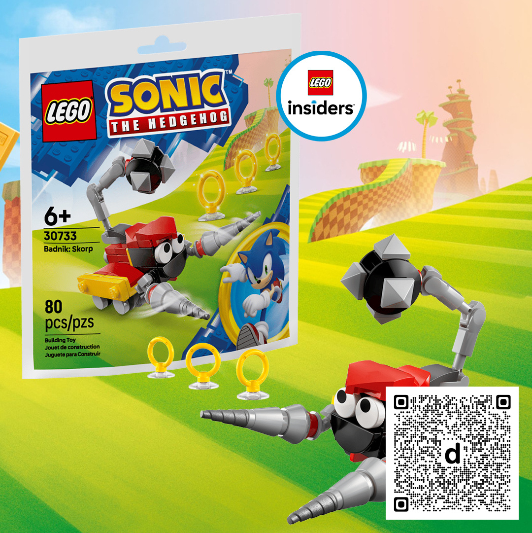 hothbricks's tweet photo. LEGO Sonic 30733 Badnik: Skorp : maintenant disponible en récompense Insiders: Si vous aviez fait l'impasse sur l'offre promotionnelle d'août 2026 qui… www.​hothbricks.​com/lego-sonic-30733-badnik-skorp-maintenant-disponible-en-recompense-insiders/ #LEGONews #LEGO #RLFM https://t.co/WE2W33ySss