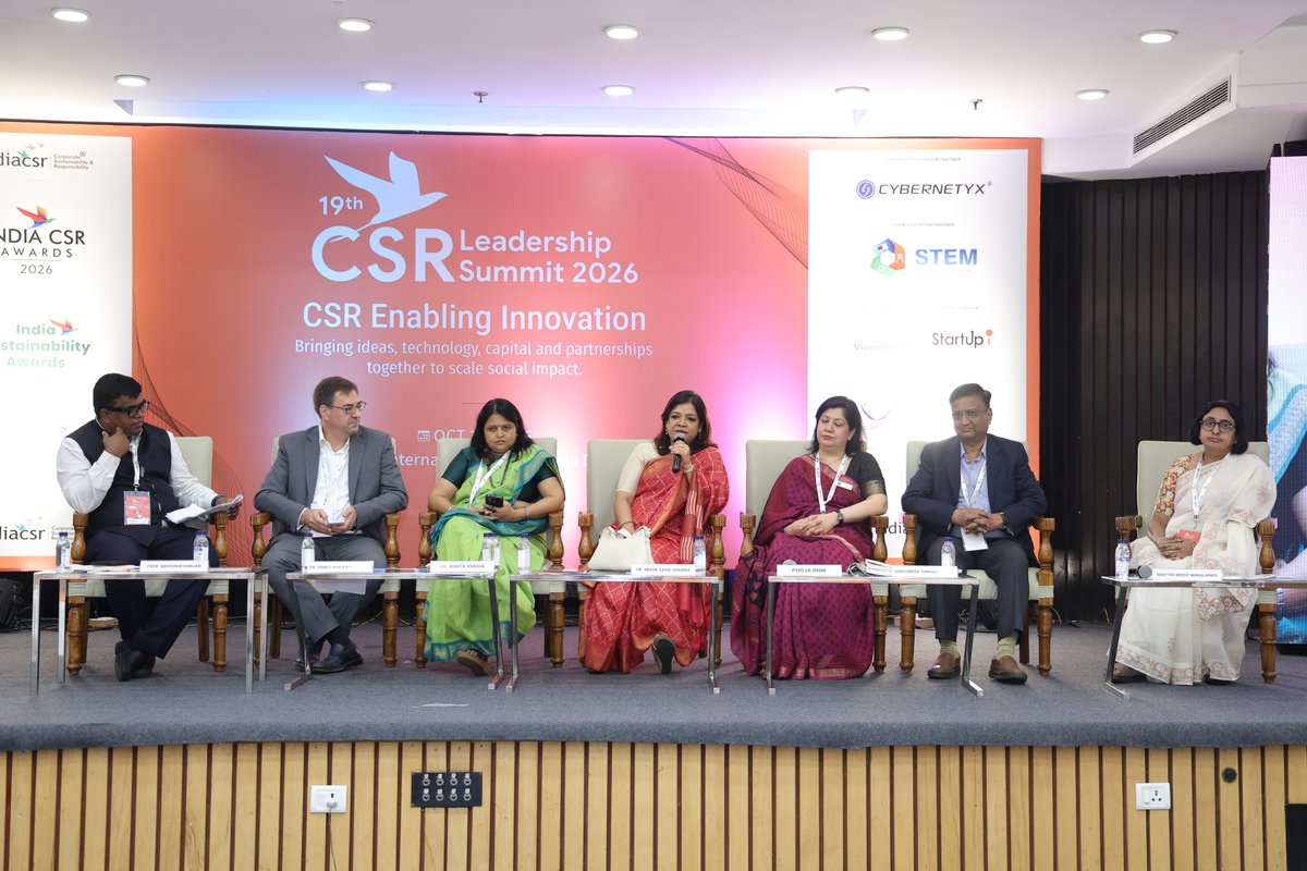 STEMLearning_IN's tweet photo. Proud to be the STEM Education Partner at the 19th CSR Leadership Summit 2026! From showcasing hands-on STEM solutions to connecting with CSR leaders, we explored how collaboration can make learning more engaging and accessible.
#STEMEducation #CSR #STEMLearning https://t.co/Wvol4js27U