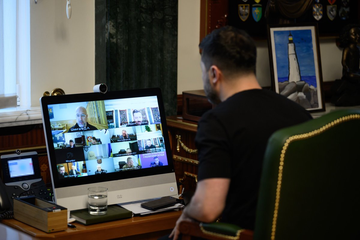 ZelenskyyUa's tweet photo. There were reports on efforts to deal with the aftermath of Russian attacks on our cities and communities.

Overnight, Russia used, among other weapons, three ballistic missiles with cluster warheads against Kyiv. These missiles are designed to detonate in the air as they approach their targets, spreading damage across an area 400 meters in diameter.

One of them struck Pechersk, Kyiv's historic center, hitting the area between the Kyiv-Pechersk Lavra and the Holy Presentation Monastery.

Monastery buildings, homes, shops, cafés, and other civilian infrastructure were damaged.

This is another extraordinarily revealing strike – revealing because it was no accident. The choice of weapon was deliberate, the choice of target area was deliberate, and so was the intent to inflict as much loss and damage on civilians as possible. There was no military target nearby, not even in theory, and the weapon was designed to cause widespread destruction. Russia has not changed the way it wages this war, and it is taking no steps that would signal a genuine desire to end it.

Throughout the day, air raid alerts have continued in Kyiv and many other cities. So have the strikes. In Kharkiv, a regular commuter train was hit. Dnipro, Marhanets, Mykolaiv, and Kherson, as well as cities and villages in the Kyiv, Zhytomyr, Donetsk, Kharkiv, Chernihiv, and Rivne regions, came under attack.

Russia keeps targeting our energy infrastructure. Since October 11, there have been more than 170 strikes on critical energy facilities, even though we are shooting down a significant number of “shaheds” and some of the missiles. I thank all our friends around the world who are helping us restore our energy system.

Our intelligence services report that Russia has set priorities for further terror against Ukrainians in the coming weeks. Russia is clearly taking advantage of the slowdown in air defense supplies from our partners. It is equally clear that when some partners ease the pressure on Russia, it only reinforces Putin's belief that his goals are within reach. We need different signals and different steps – stronger ones.

I have instructed the Ministry of Defense, together with the military command and the Ministry of Foreign Affairs, to brief our partners on every aspect of the real situation and the threats we face, based on intelligence data. It is important to speed up deliveries of defense packages that have already been approved. I thank all the leaders and countries that are helping!