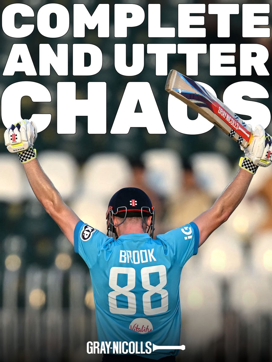 graynics's tweet photo. The clue's in the bat name. Another remarkable Harry Brook adventure. https://t.co/ijkqdh0Inl