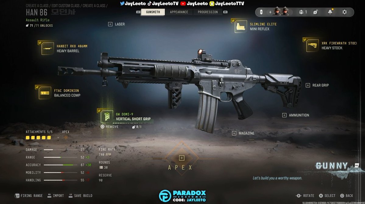JayLeeto's tweet photo. Competitive classes and perks for #MW4 https://t.co/CfXuBkTFPs