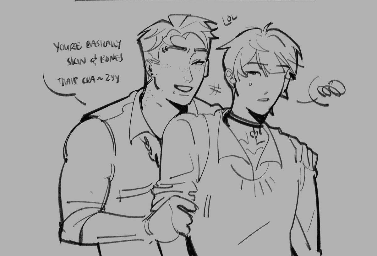 do3numba2's tweet photo. Doodles of hayes harassing oomfs pcs #dolpc https://t.co/LhbyWvy5G6