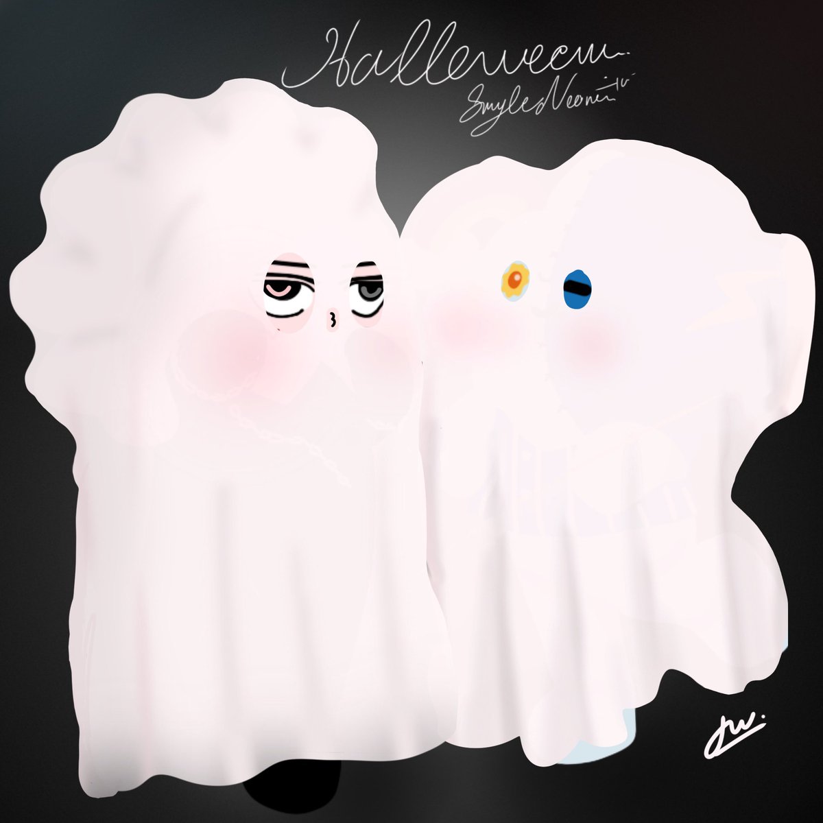 juu2228's tweet photo. 👻แฮ่ น่ากัวมุ้ย 👻
#SmyleNeonaTwins https://t.co/VX5QR1D5de