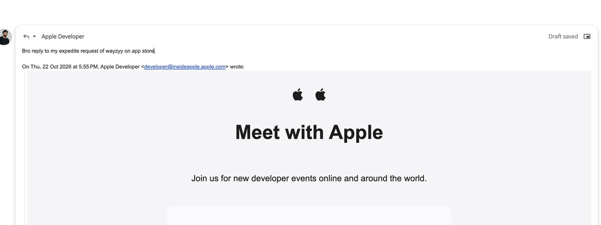 cappybaradeploy's tweet photo. Bro please @Apple at this point i am done with developer support, and mind you I paid $100 for this account. https://t.co/3dLX0cRpVO