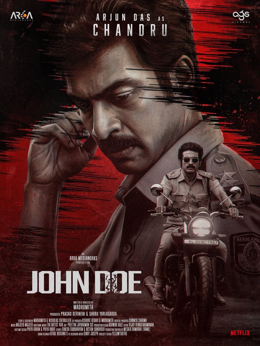 iam_arjundas's tweet photo. “Naan podhuma?”

A question that haunts CHANDRU. A question we’ve all asked ourselves, perhaps.
Somewhere in his search, I found a little of myself too. 

Meet CHANDRU from the world of #JohnDoe ❤️

Releasing this November in cinemas near you :)

Written & Directed by @memadhumita

Produced by @arkamediaworks @devineni_prasad @Shobu_

Presented by @agscinemas 

@archanakalpathi  @sanchana_n @srish_singh @zaaravchandhoke @proyuvraaj

#WholsHe