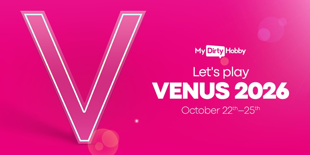 mydirtyhobbyen's tweet photo. Let's play😋
Venus 2026 | 22–25 October https://t.co/jEqOQ4YZGz