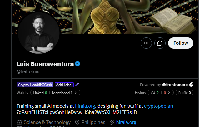 jncquant's tweet photo. His wallet is in his bio, the coin at 15k has the wrong wallet
https://t.co/Ray3FL4IdH https://t.co/099fEWzomZ