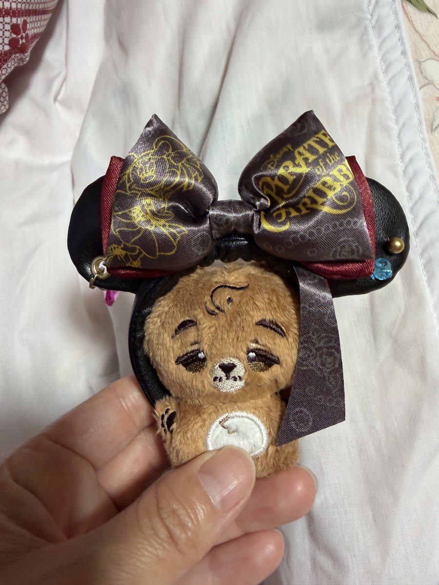 mimav1962's tweet photo. マヴトリちゃんは、魔法使いの弟子になる。

‥マヴトリちゃん顔がまん丸だから潰れちゃってる😂
ゴムドルくん、似合う可愛い
リボンが髪の毛みたい https://t.co/xflf0VIEqH