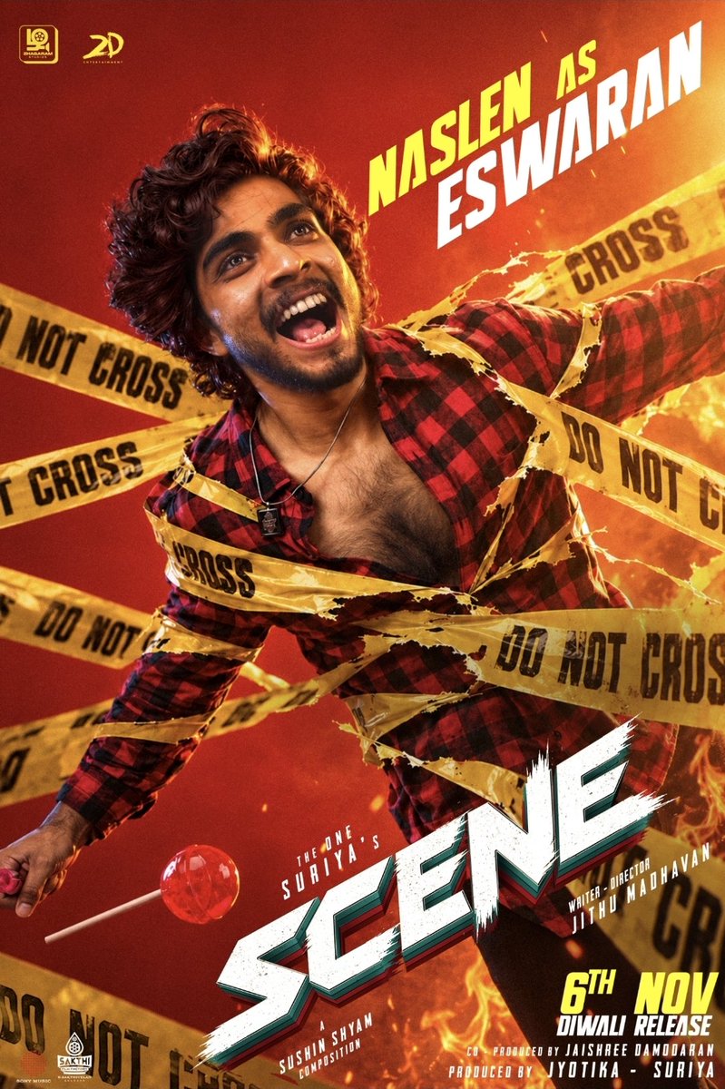 Suriya_offl's tweet photo. Some introductions are special!

Proud that #Scene marks the Tamil debut of the immensely talented #Naslen.

Presenting ESWARAN!

Hearty welcome to தமிழ் cinema ❤️ 

▶️  https://t.co/zK3z2tBise

#JithuMadhavan #Jyotika #NazriyaFahadh #JayshreeDamodharan @rajsekarpandian @ZhagaramOffl @2D_ENTPVTLTD @SakthiFilmFctry @SonyMusicSouth