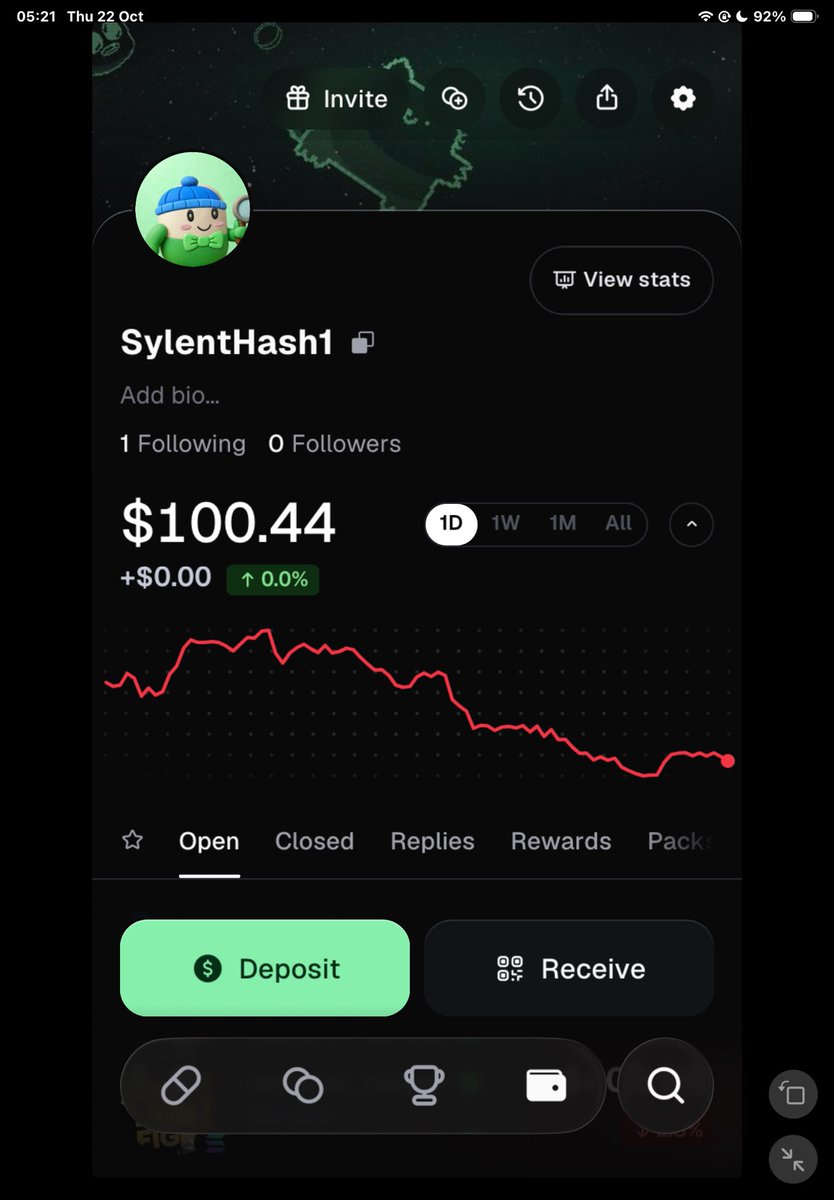SylentHash's tweet photo. @xet I just registered with your code “Xet” 

I deposited some funds and place about 3 trades 
And I’m loving it already 

Tagging @1TH33N_  &amp; @malvins_X to join this 🔥

Mu pumpfun userID: SylentHash1 https://t.co/cclImEdkTH