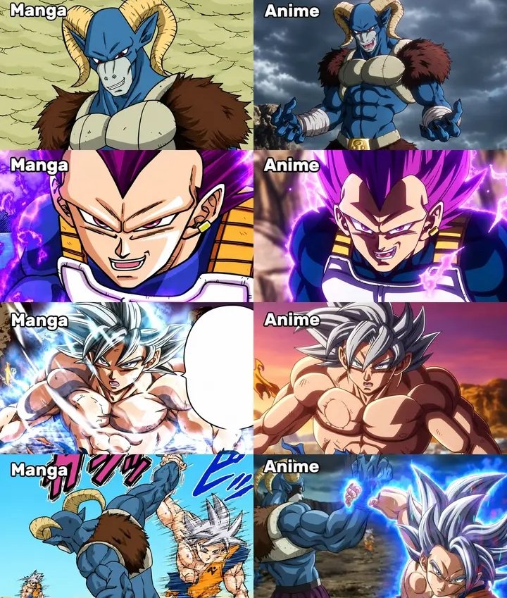HanimeHQ's tweet photo. Manga VS Anime🔥 https://t.co/uwZl1Acv1E