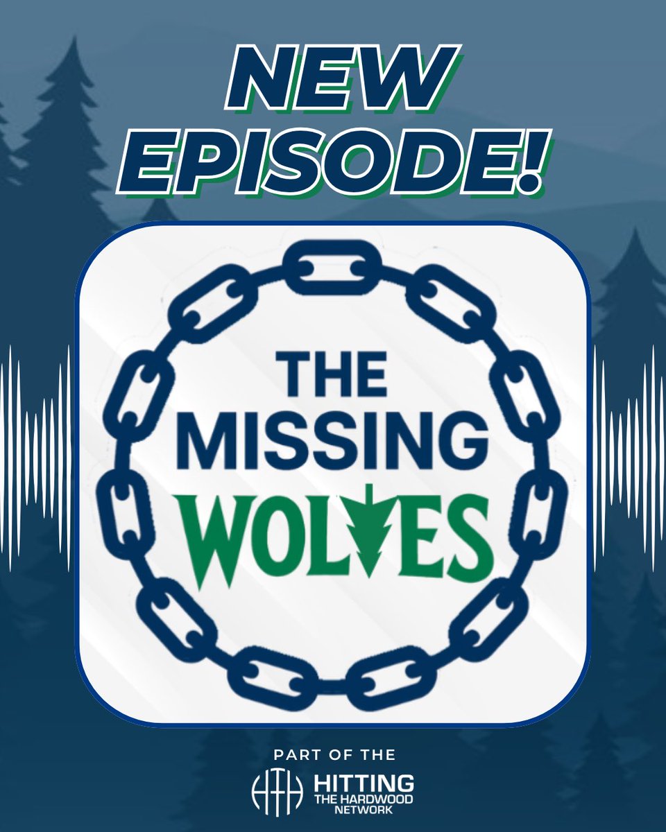 HittingHardwood's tweet photo. New The Missing Wolves! 🐺🌲

@adukeMN is joined by @oharanolan to break down the Wolves’ season-opening win over the Heat. They speculate about how good the Wolves offense could be, talk about the defensive unity against the Heat and more!

Listen! ➡️ https://t.co/oy5953R3Em https://t.co/mqldlOmsDv