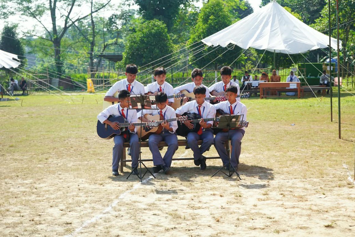 186bn's tweet photo. Dr. Vishwanath Paranjape, Commandant, 186 BN CRPF, graced the Cultural &amp; Literary Competition at St. Mary’s School, Namsai, as Guest of honour, encouraging students from 25 schools to embrace creativity, knowledge and confidence.

#CRPF #186BNCRPF #Namsai #Education https://t.co/L18Pqd13y0