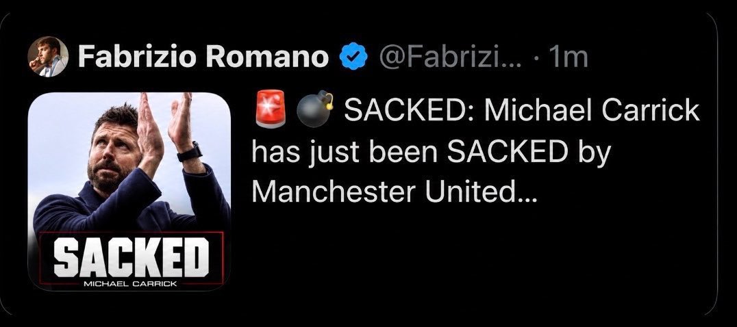 Iam_Kobbie's tweet photo. 💔💔#carrickout #ManUtd https://t.co/BhiRuklSGV