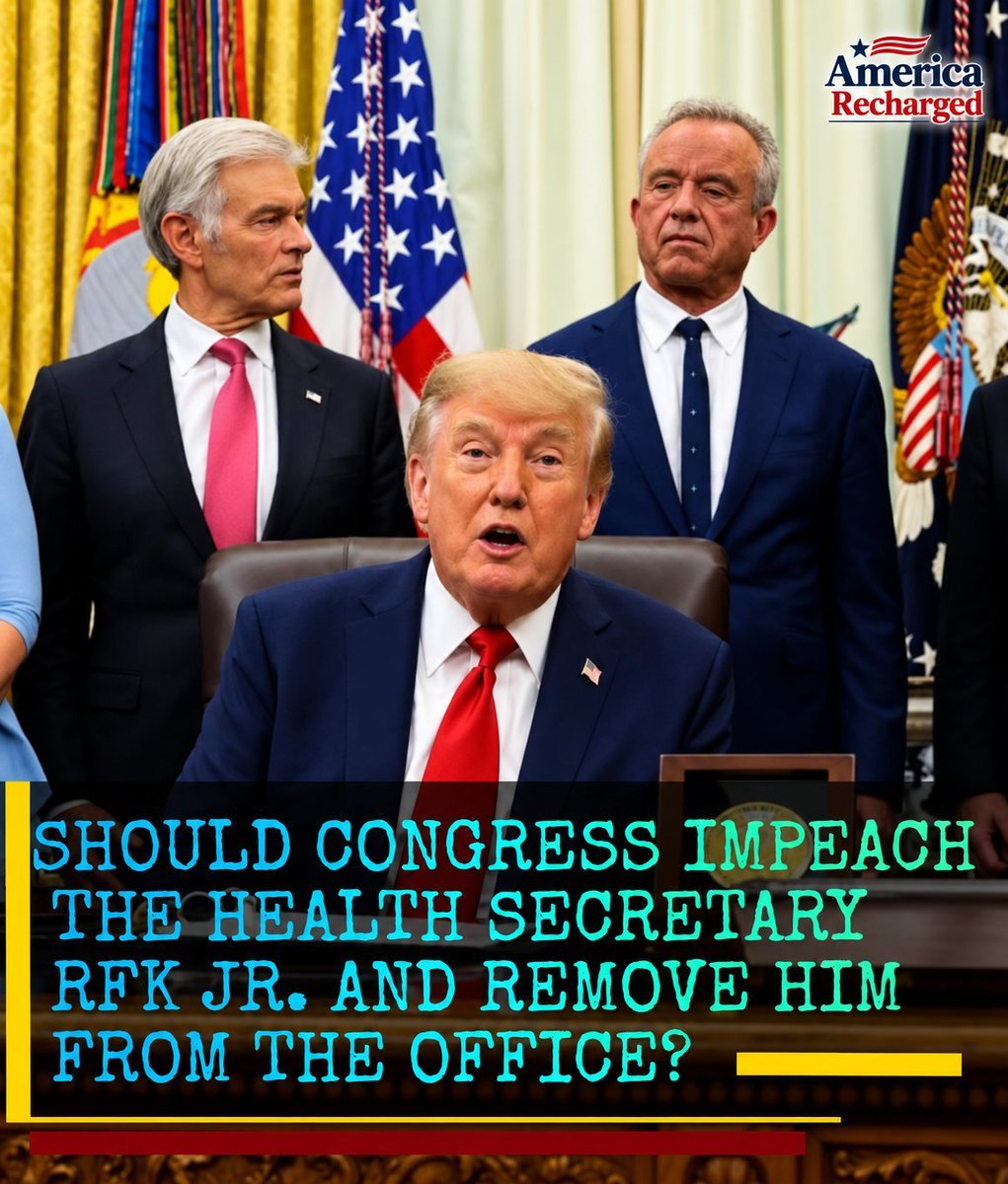 CloakedLeaks's tweet photo. Should Congress impeach RFK Jr.? 🇺🇸⚖️ 

A) Yes 🟢 

B) No 🔴 https://t.co/4a5c2M6h5b