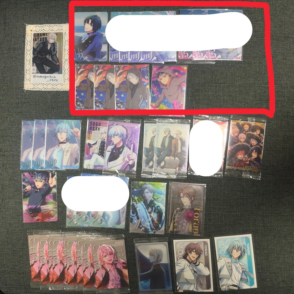 tamagochoa_0406's tweet photo. アイドリッシュセブン　アイナナ
メタルカード　メタカ　交換

譲：画像参照

求：巳波ビヨピリ＞シャフユニ7
同異種巳波

赤枠はビヨピリとの交換のみ。

お気軽にお声掛けください。 https://t.co/9yhAoXR8H4