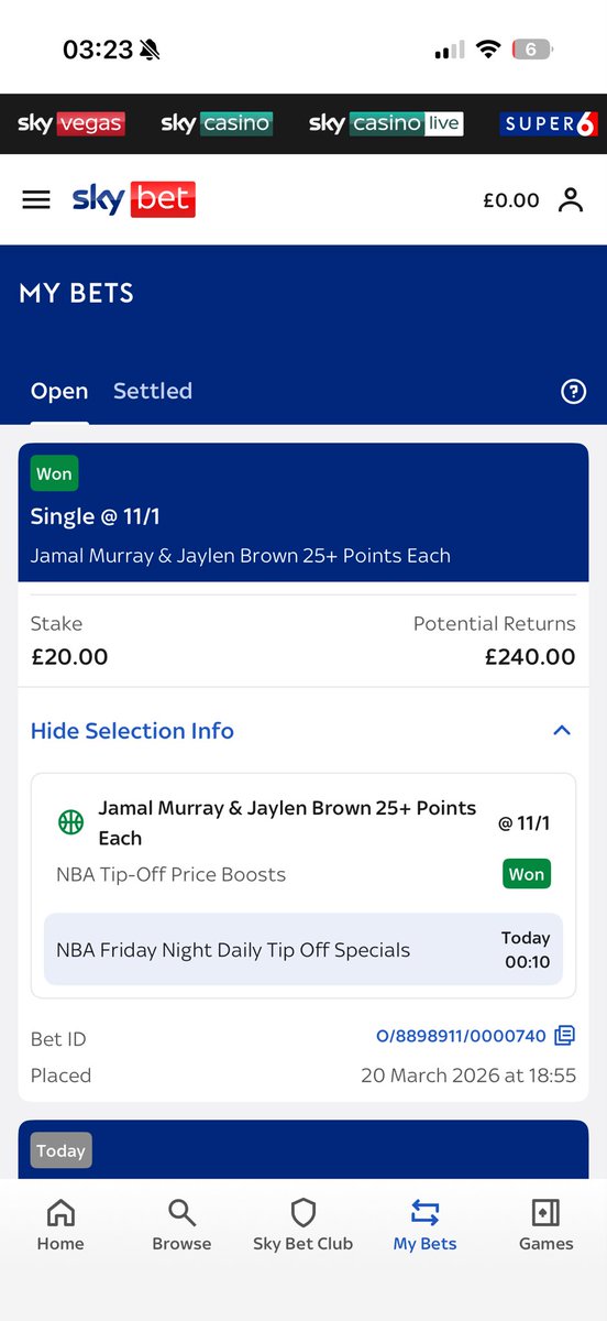 Jacob66709042's tweet photo. @BolaGib Not necessarily true. Found this one last season and they paid out. If I remember should’ve been priced at around 5/2-3/1 https://t.co/jDB6Ehj1GW