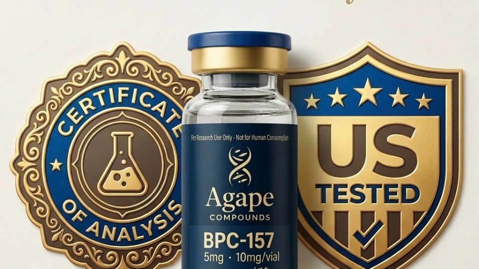 AgapeCompounds's tweet photo. Lot 3 opens Friday at 9:00 AM MT.

Same rules as always: research use only, a COA for every lot, and a lot number that matches the vial.
Stack to get up to 30%+5%+3% off. This week BPC-157 and TB-500. Use code LOT3
#researchpeptides #COA #BPC157 #TB500 https://t.co/Bf2oOAvHyR