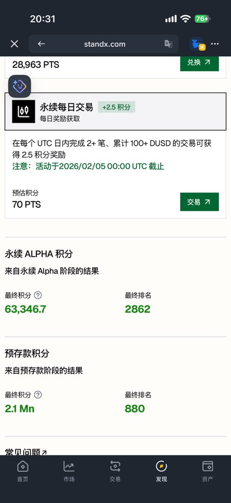 hq3199608's tweet photo. The Day I’ll Never Forget in Crypto

From the very first day of StandX’s pre-deposit phase, I was all-in.

I didn’t just deposit and forget—I stacked DUSD daily, tracked every points update, joined every discussion, and helped push the community forward. No VCs, pure community effort. Watching TVL climb and the product take shape felt like we were building something real together. Months of early mornings checking the dashboard, late nights in the chat, and genuine belief that this time the points would mean something.

Then came October 15, 2026.

The announcement hit: no TGE, wind-down, one-time DUSD airdrop instead. After being one of the heaviest participants from day one of pre-deposit, that day felt like the air got sucked out of the room. All the time, capital, and trust poured in… suddenly had a clear end date. It wasn’t just about money. It was the realization that the hours, the conviction, and the “we’re building this” energy might not land the way we hoped. That day is burned into my memory.

What I didn’t expect was what came next.

NeoSoul stepped up. They publicly reserved DNA for the StandX community and then went further—team members personally contributing $DNA from their own wallets for this story contest and for active users. Not treasury marketing. Actual care for people who had put real time and heart into a project. In a space where communities often get left behind, that gesture hit differently. It turned the hardest day of my StandX journey into something else: a reminder that good communities still deserve to be treated with care, and that some teams still see the humans behind the wallets.

I stayed with StandX from the first pre-deposit until the end. I’m still here because stories like this matter.

Thank you @NeoSoulAI for seeing us.