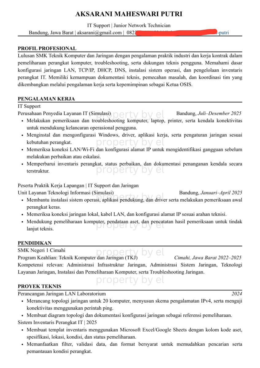 elworkstudio's tweet photo. mitos: makin banyak warna, ikon, dan desain di cv, makin dilirik hr.❌
faktanya: cv yang rapi, relevan, dan mudah dibaca jauh lebih penting daripada sekadar tampil estetik.✅
yuk order jasa cv ats kamu sekarang, info contact di bio aku ya! https://t.co/BIMxuCpI8M