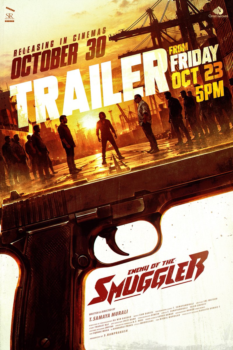 Ranjith_Offl_'s tweet photo. Trailer From Tomorrow #EnemyOfTheSmuggler ⚡️ https://t.co/PpkZtMyfwt