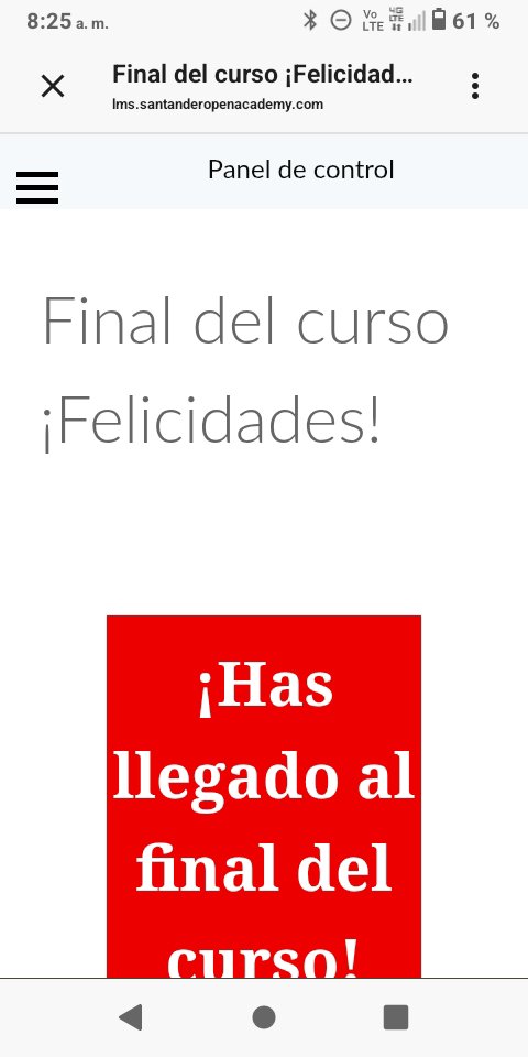 AmparoCasa72372's tweet photo. Enhorabuena 🎉🫣🫢😯🙏 pude terminar con éxito la Certificación de Seguridad y Privacidad en las redes sociales
#redessociales #media #marketingdigital #seguridadenlinea #apikey #pixeles #SantanderOA @SantanderOA https://t.co/sS4ZXCqzu3