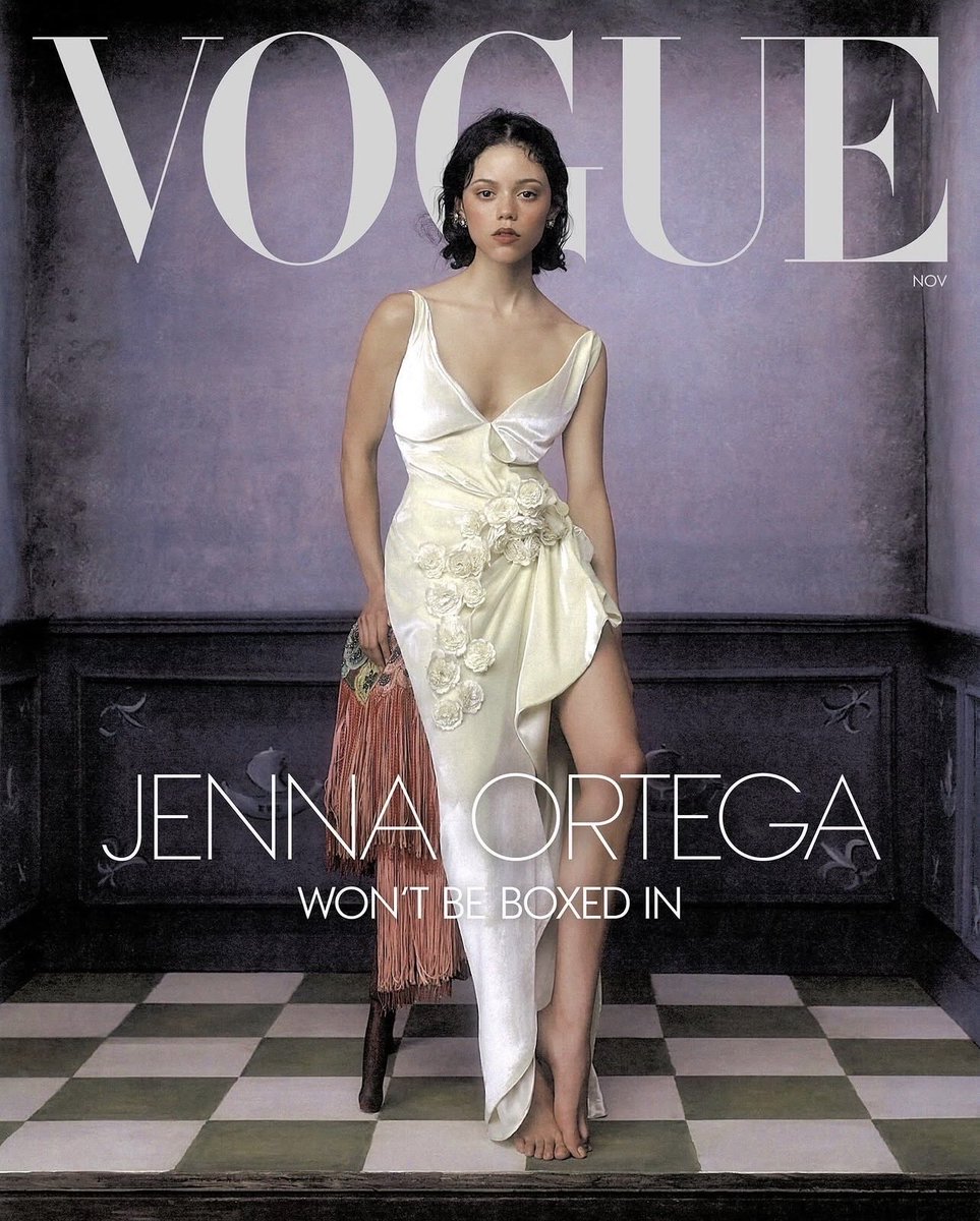 saintdemie's tweet photo. jenna ortega by szilveszter makó for vogue ᭄᭡ ͏ ͏ ͏ https://t.co/ogXWcMjKFy