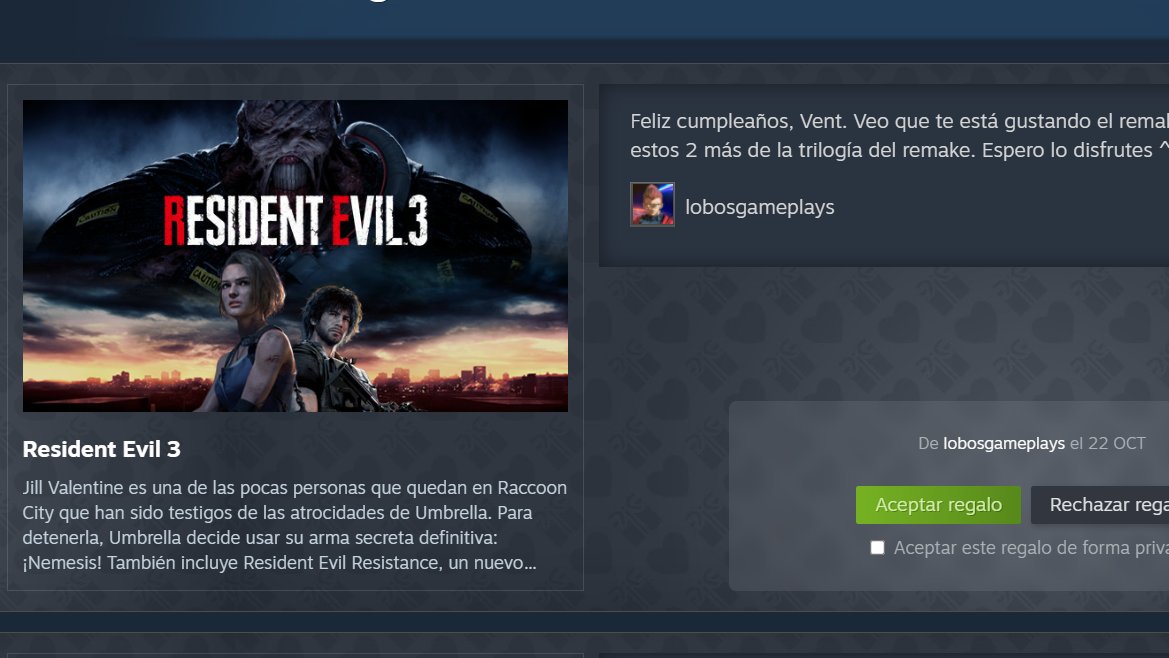 VentBm's tweet photo. Que esta pasando con este cumpleaños?! , ahora si que no esperaba despertar con esto. @LobosRandom te pasas con "No mires Steam" 🫡. Amigos asi no se como hice para conseguir. MUCHAS GRACIAS! https://t.co/Rj6qTbbmJX