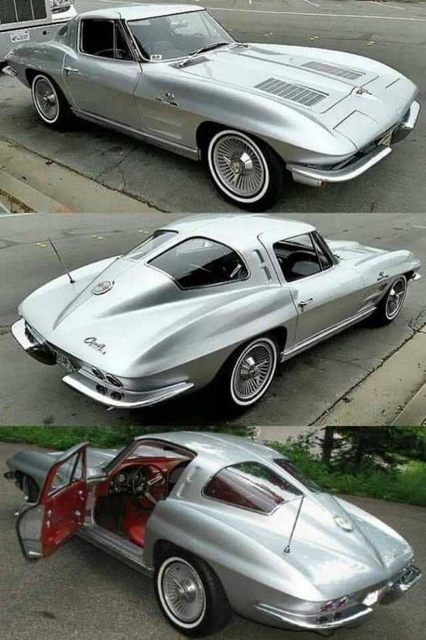 us_connie's tweet photo. Based on your experience, can you tell what year this Corvette is from? 🤔

1. 68 
2. 71 
3. 55 https://t.co/jg7tfzaS3q