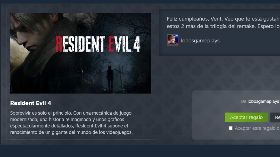 VentBm's tweet photo. Que esta pasando con este cumpleaños?! , ahora si que no esperaba despertar con esto. @LobosRandom te pasas con "No mires Steam" 🫡. Amigos asi no se como hice para conseguir. MUCHAS GRACIAS! https://t.co/Rj6qTbbmJX