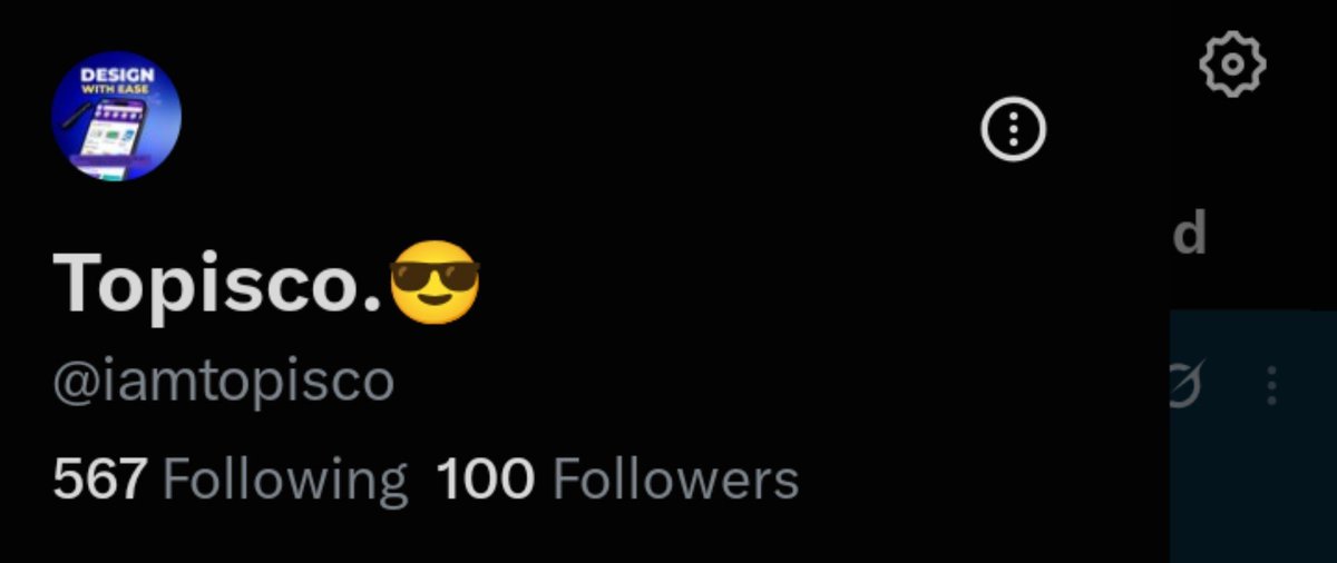 iamtopisco's tweet photo. 100 followers bagged!! 💯
All thanks to you guys. I love you guys fr🫶🏽
Let's keep growing https://t.co/pOnnfCwJQ1