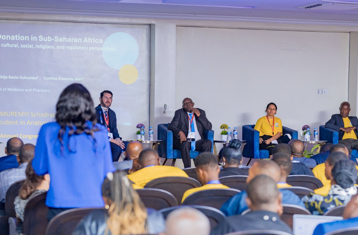 Anatomy_rwanda's tweet photo. During the #AACR2026 the conversation highlighted that #HumanyBodyDonation  remains a challenge to  Clinical Excellence .
The ultimate gift for the future of medical education rests a key question and call to  all sector involved in advancing healthcare in  Rwanda. https://t.co/Heq1X6eAWm