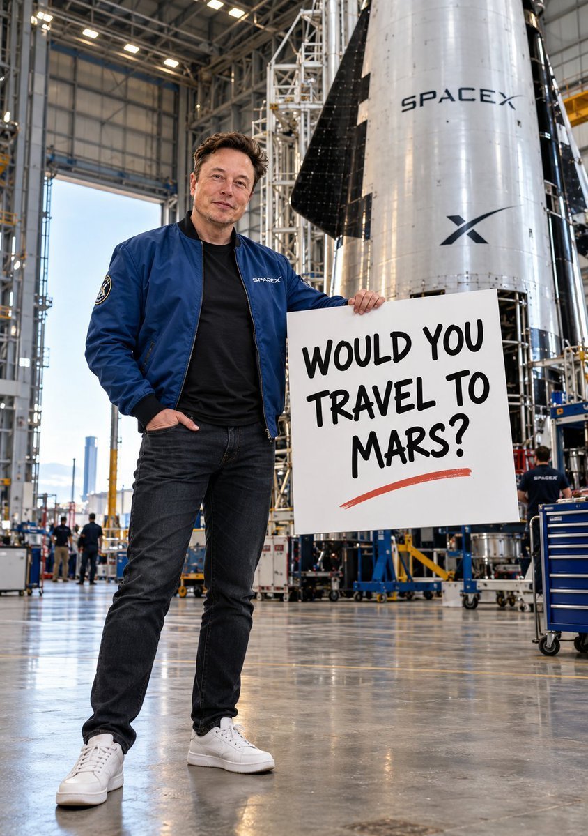 _VoiceofAmerica's tweet photo. 🚀 Would you travel to Mars if you had the chance? 🔴🌌

🟢 A) Yes, absolutely! 
🔴 B) No, never! 
🟡 C) Maybe someday! https://t.co/JxOIQoLLId