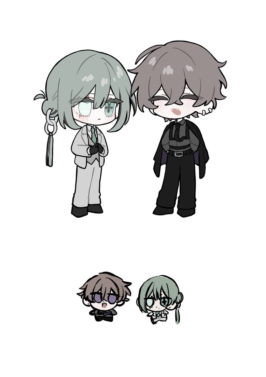 Su___aaaaa's tweet photo. これは現実逃避で描いてたすざよつ。 https://t.co/ZFp0jXpo0b