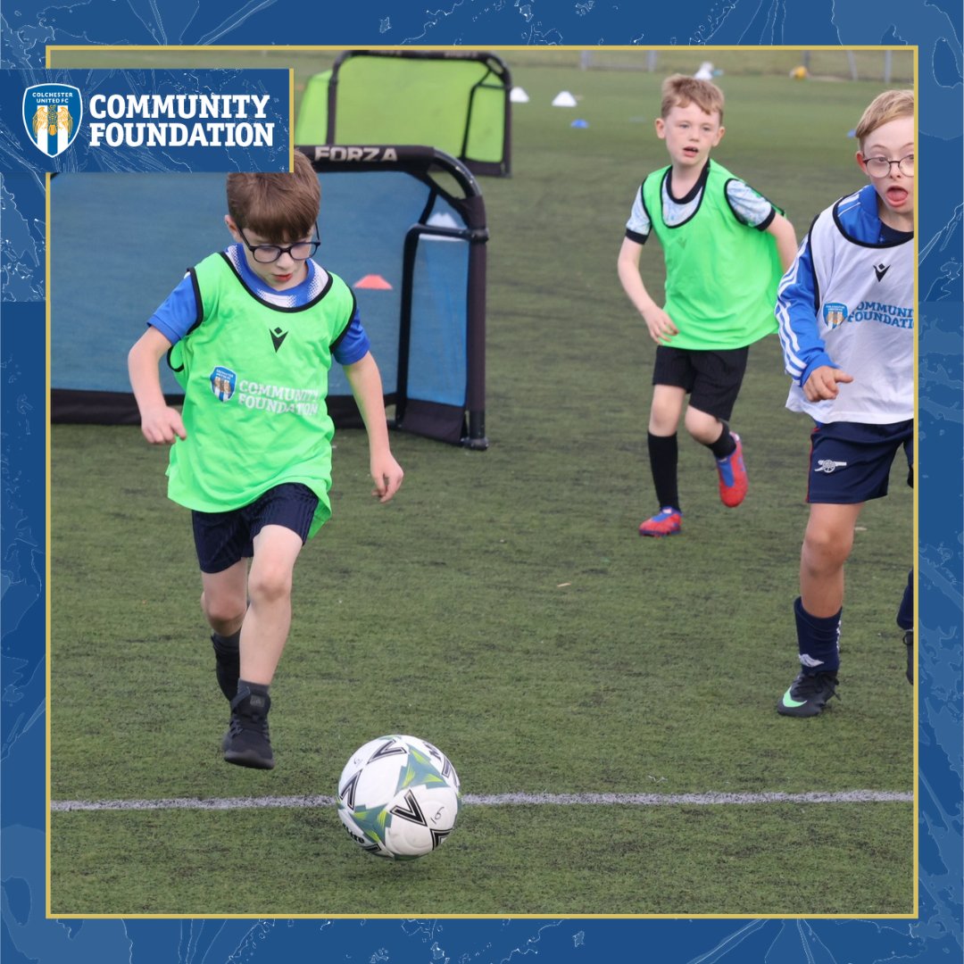 ColU_CF's tweet photo. Sign up for our Inclusive U’s Football Camp⚽

A fun and safe environment for young people with special educational needs and disabilities.

🗓️ Oct 26th &amp; 27th
🕓 10am-2pm
📍 Colchester Academy School, Hawthorn Ave, CO4 3JL
💫 Ages 6-15
🔗 https://t.co/XqgonMKRGO

#ColU | #CUCF https://t.co/9b6WvLpC1N