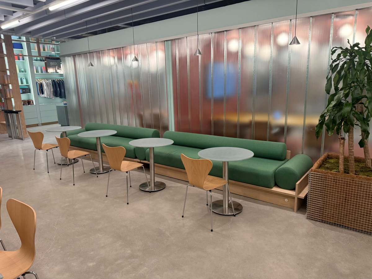 nirzo's tweet photo. We moved into our new @Wix New York office today.  It looks great. But honestly, it's the same team that was in the old one, and that's what makes it feel like home. Thanks to everyone who pulled this off. https://t.co/bxMIfaNJMq