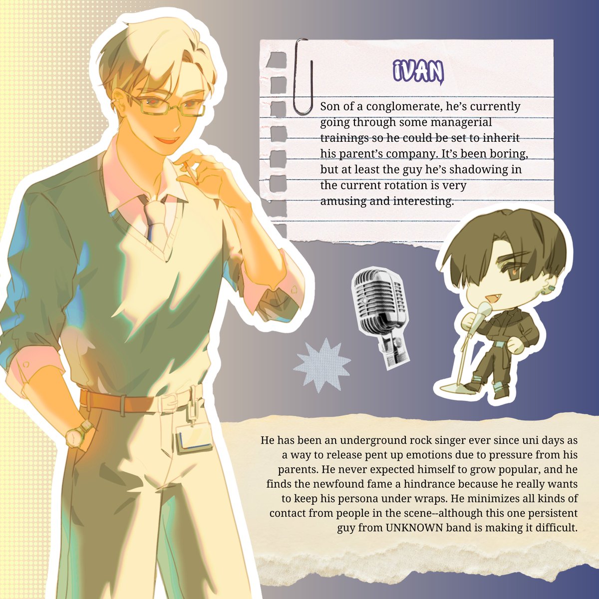 aribiaobi's tweet photo. rockstar x office AU ivti because i'm insane #ivantill #alnst https://t.co/LHuTaGL78K